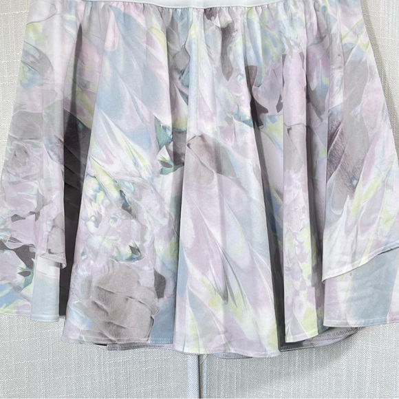 Lululemon Court Rival High-Rise Skirt Marble Meadow Sweet Pink Multi Size 2 - Picture 4 of 16